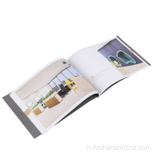 Impression de catalogue de softcover personnalisée